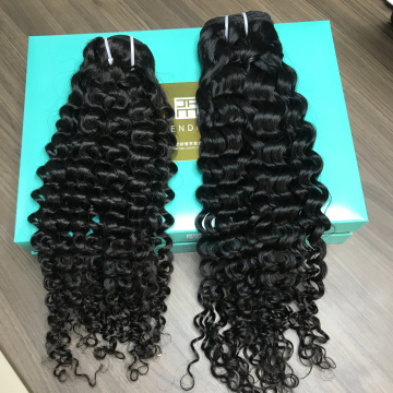 Burmese Curly Hair - BMF Indian Raw Virgin Cuticle Aligned Curly Natural Color Human Hair Bundles