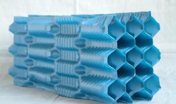 hot sale pvc fill, oblique cross filling cooling tower fill