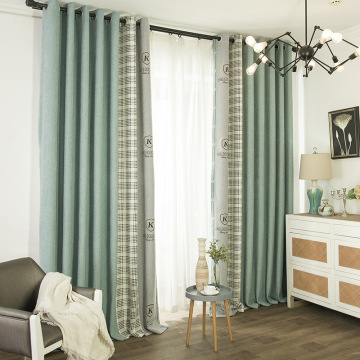 Rèm vải đen sang trọng chất lượng cao cho trang trí phòng khách
