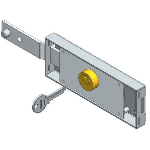 Single Left Deadbolt Roller Shutter Lock