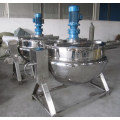 Cooking Equipment Jacketed Kettle Stainless steel cooking Jacketed-Kettle machine Manufactory