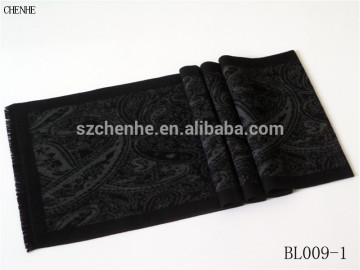 Chinese silk 100% Silk Shawls black scarf