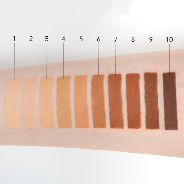 Fondazione idratante SPF 50 - Tutte le tonalità, trucco a copertura completa per donne nere