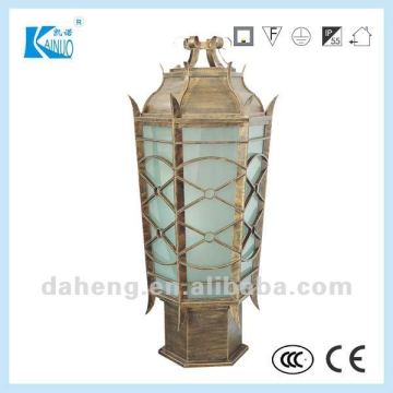 IP55 Pilar de jardín de aluminio antiguo/luz de puerta AL-39538