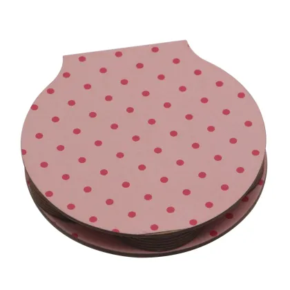 Empty makeup magnetic palette flower shape