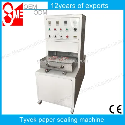 tyvek paper sealing machine