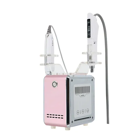 Latest 2 in 1 non-invasive face massage skin lifting no needle mesotherapy beauty machine