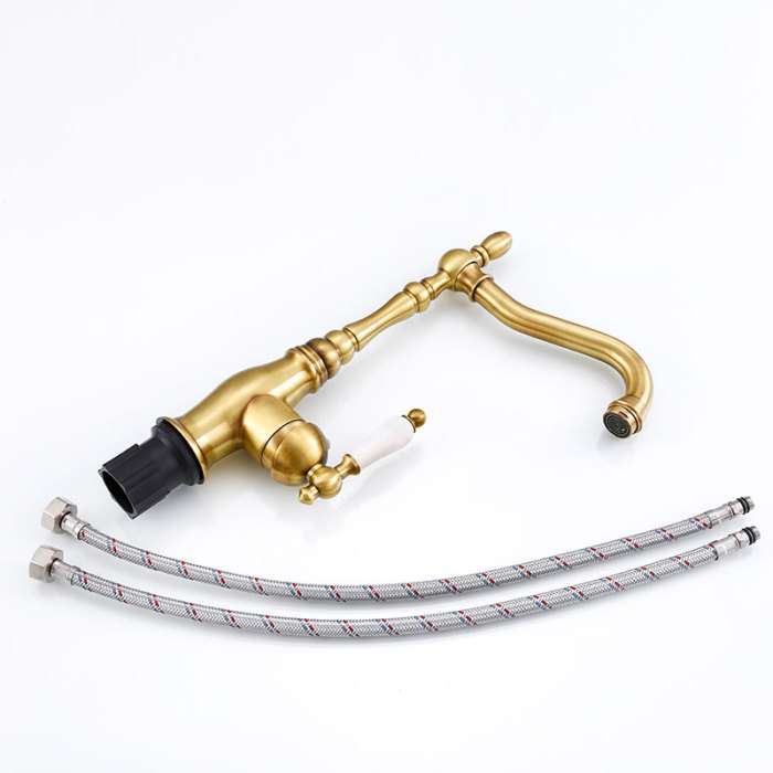 Modern 35mm Single Lever Faucet in Zinc Alloy