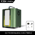 Generator Solar Station Power Portable dengan Gelombang Sinus Murni Outlet AC QC3.0 &amp; USB-C untuk kamp outdoor