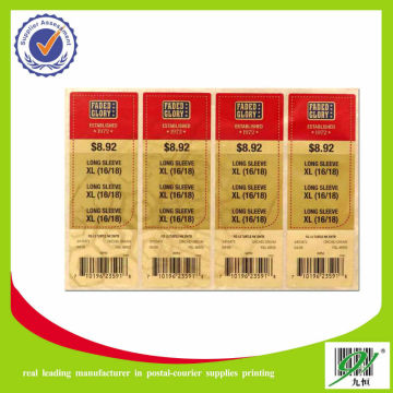 Barcode waybill logistics self-adhesive label