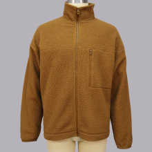 brown fleece jacket for men