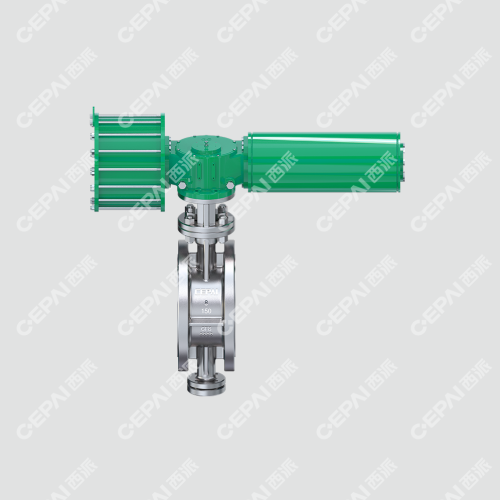 Pneumatic Sandwich Type Three Eccentric Butterfly Valve