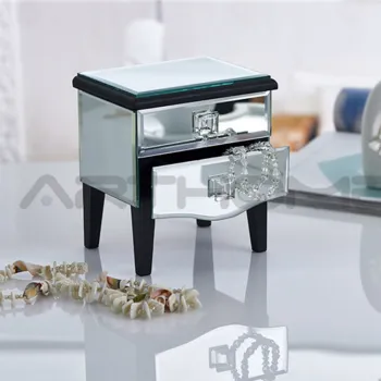 Direct Factory Price Newest Design Mirror Jewelry Box Padlock