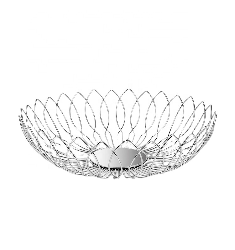 OEM Multifunction Stainless Steel Wire Fruit Storage Basket