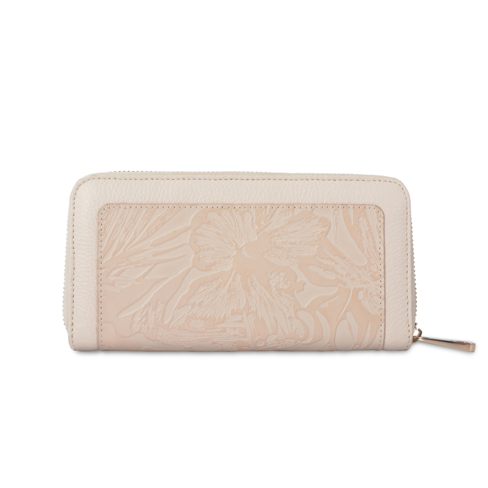 Suede Leather Lady Wallet Leather Women