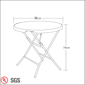 tables pliantes demi-rondes tables basses rondes