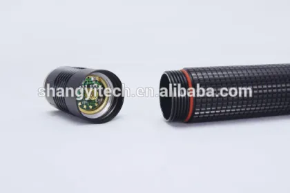 Military quality IP65 4 modes waterproof strobe rechargeable u2 led rechargeable coast flashlight