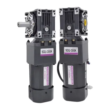 5IK90GN-RV40-2: 220V AC Two-Stage Worm Gear Motor with 90W Speed Control