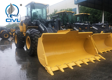 Pemuat Roda Ringkas Zl50gn Bucket 5t 3M3 / 4M3