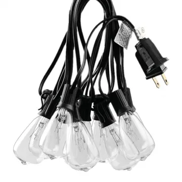 High Quality Holiday Decoration LED ST38 Tungsten String Lights for Indoor and Outdoor Use