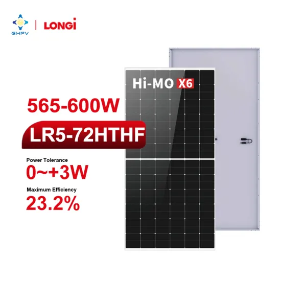 Longi Solar Hi-MO X6 N-Type Solar Panels: High Efficiency PV Power Modules in 565W to 600W