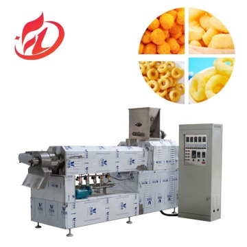 PLC Corn Sticks Extruder Making Machine for Puff Snack Food Production