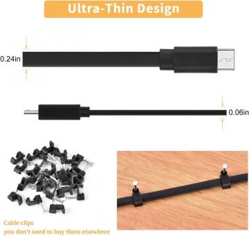 USB σε ανθεκτικό καλώδιο Micro USB