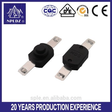 2 pin self-locking mini push button flashlight switch