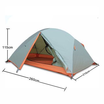 Tente de brise-vent imperméable en polyester de camping