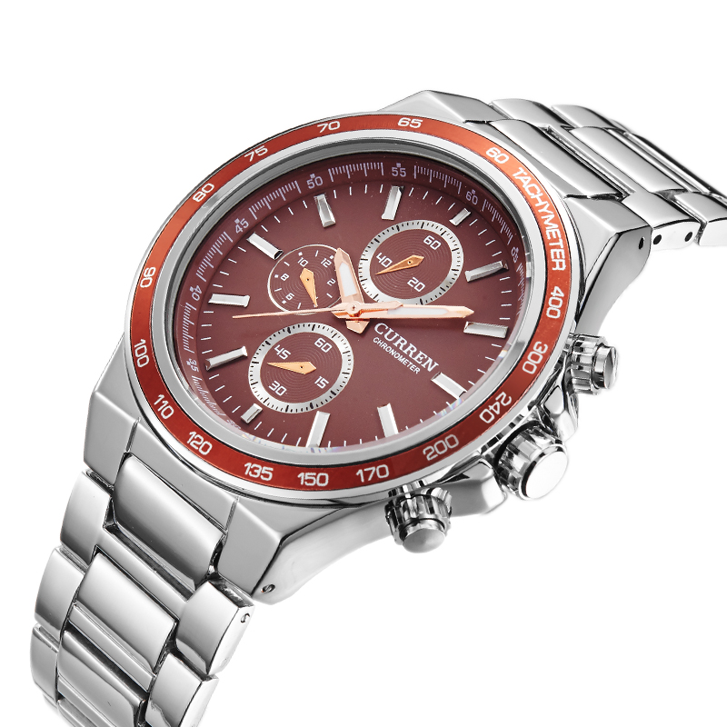 Luxury Brand Stainless Steel Band Men Watches Women