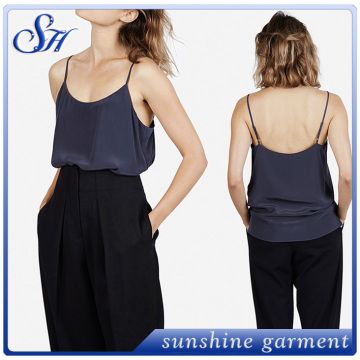 High quality loose style chiffon camisole wholesale for women