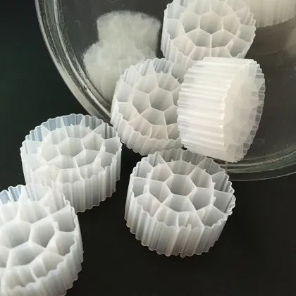 aqua bio filter mbbr media aquarium mbbr filter media pe03 for fish pond