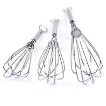 kitchen stainless steel mini egg coffee whisk