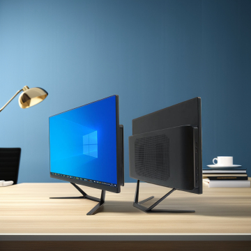 Customizable ODM H-E H510 Desktops with i3, i5, i7 Processors - 23.8 Inch Monoblock AIO PCs with Touch Screen