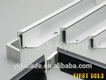 extruded Aluminum window/door Angles profile