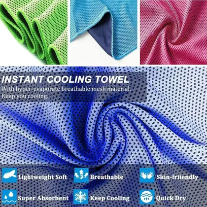 Custom Sport Towel Face Cooling Quick Dry Towel