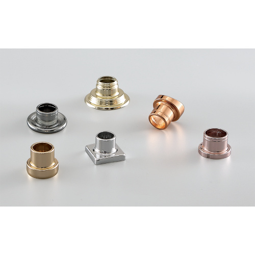 Custom electrolytic aluminium collar for mist pump atomizer
