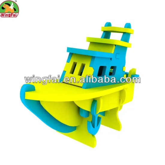 EVA 3D puzzle with Yacht