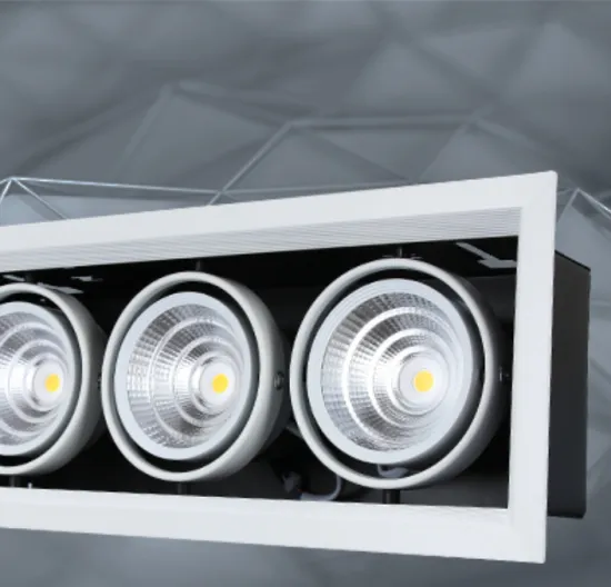 Three LED downlights are installed on the ceiling