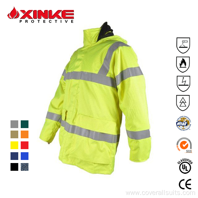 flame retardant reflective safety jackets