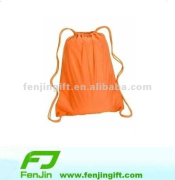 Promotional nylon drawstring backpack bag