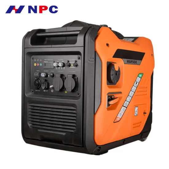 NPC 3000W-5000W Inverter Generator: Silent 5KW Electric Power Solution with Starter and Gasoline Engine