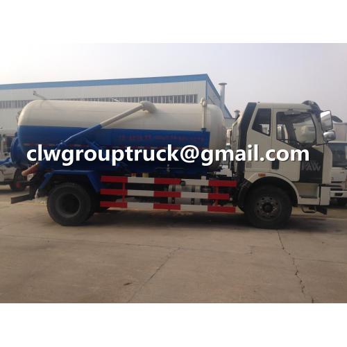 FAW 9000Litres camión de tratamiento de aguas residuales