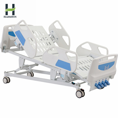 Medical durable five function manual sickbed multi function sickbed