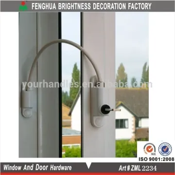 UPVC Window Door Lock Restrictor Child Baby Safety Security Wire Cable