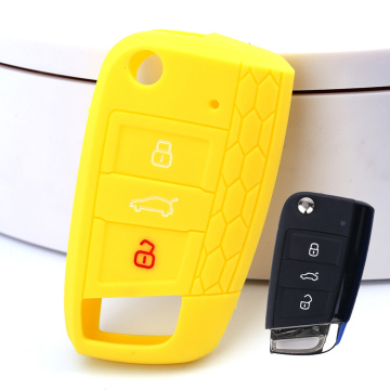Comfortable handfeel car key cover for VW
