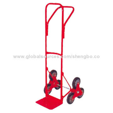 150kg Heavy-duty Hand Trolley with Powder Coating and Pb-free/UV Resistance