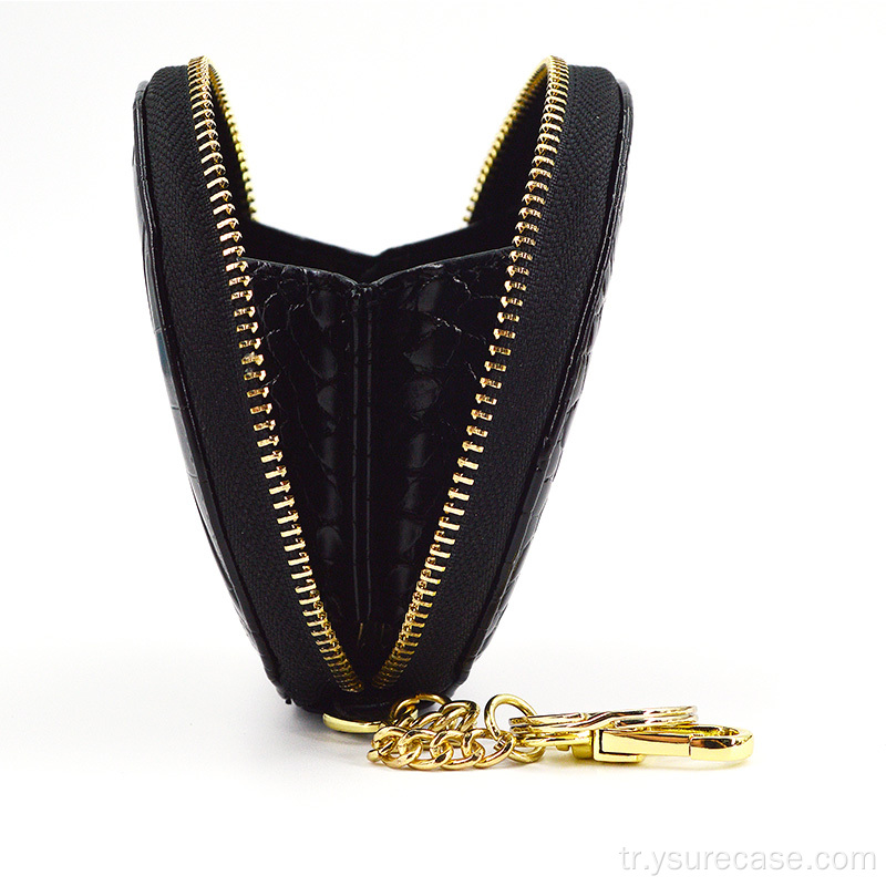 Ysure özel kadınlar mini klasik siyah para çantası