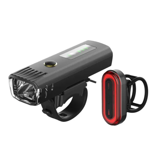 Waterproof Rechargeable LED Bicycle Headlight - Multifunction Bike Light