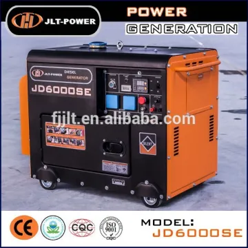 Factory price 100% copper wire portable 5kva silent generator for home use